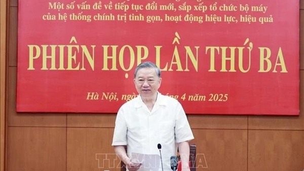 Party chief requires no disruptions to operations throughout restructuring process