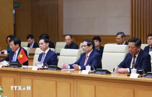Thủ tướng Phạm Minh Chính hội đàm với Thủ tướng Ethiopia Abiy Ahmed Ali -0