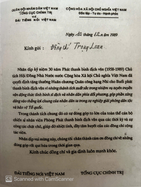 Nhạc sĩ Trọng Loạn và chương trình phát thanh âm nhạc đặc biệt -0