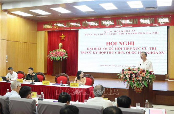 Tổng Bí thư Tô Lâm chia sẻ với cử tri về 3 nhiệm vụ trọng tâm quan trọng của đất nước -0