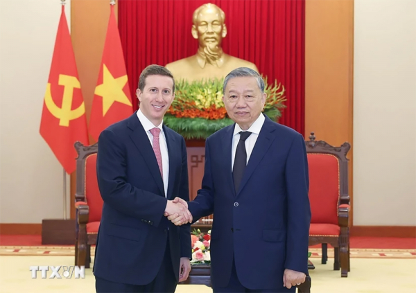 Tổng Bí thư Tô Lâm tiếp Tổng Giám đốc Quỹ đầu tư Warburg Pincus của Hoa Kỳ -0