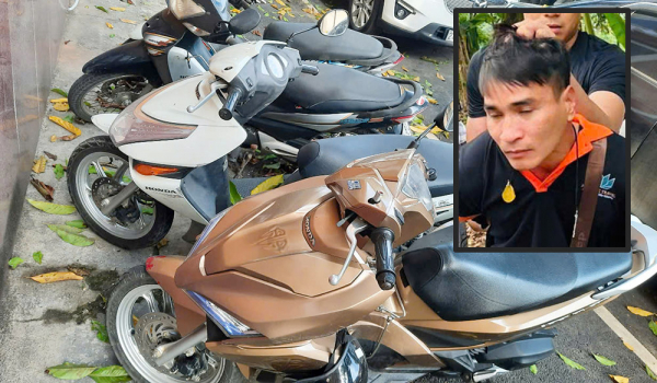 Bắt giữ đối tượng táo tợn trộm cắp xe máy Honda SH -0