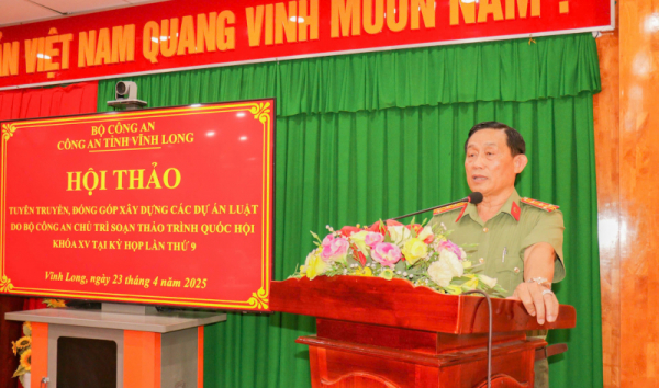 Công an các đơn vị, địa phương lấy ý kiến các dự án luật do Bộ Công an chủ trì soạn thảo -0