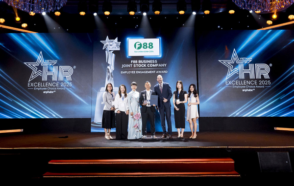 F88 được vinh danh với Giải thưởng “Gắn kết nhân viên” tại HR Excellence 2025 -0