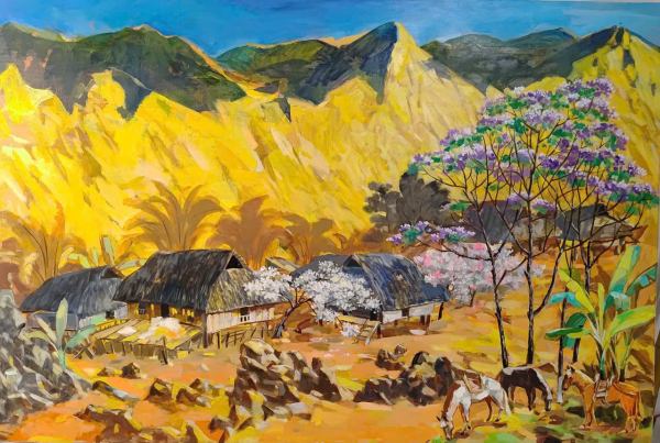 Triển lãm Mỹ thuật kỷ niệm 50 năm Ngày thống nhất đất nước  -0