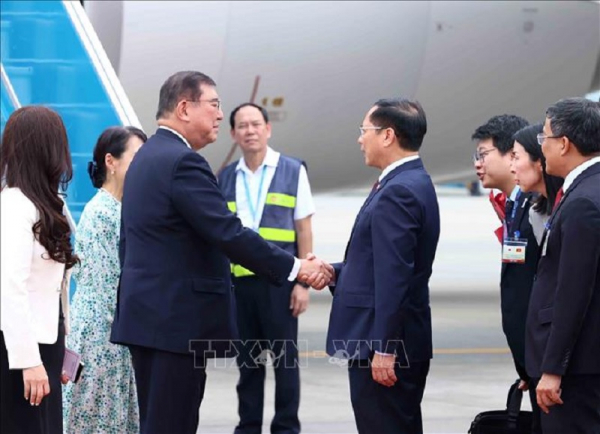 Thủ tướng Nhật Bản Ishiba Shigeru và Phu nhân bắt đầu thăm chính thức Việt Nam -0
