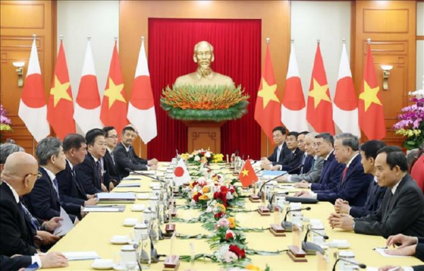 Tổng Bí thư Tô Lâm tiếp Thủ tướng Nhật Bản Ishiba Shigeru  -0