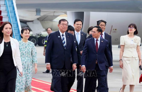 Thủ tướng Nhật Bản Ishiba Shigeru và Phu nhân bắt đầu thăm chính thức Việt Nam -0