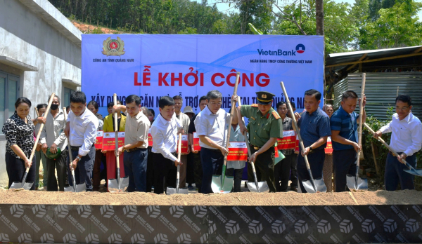 Khởi công xây dựng 50 căn nhà hỗ trợ hộ nghèo tại tỉnh Quảng Nam -0