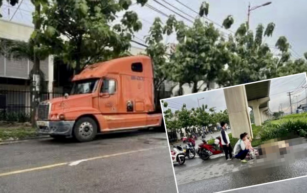 Xe đầu kéo vẫn vào cảng nhận hàng đi giao sau va chạm chết người  -0