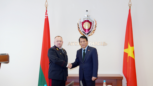 Tăng cường hợp tác trong lĩnh vực khoa học hình sự giữa Việt Nam và Belarus     -0