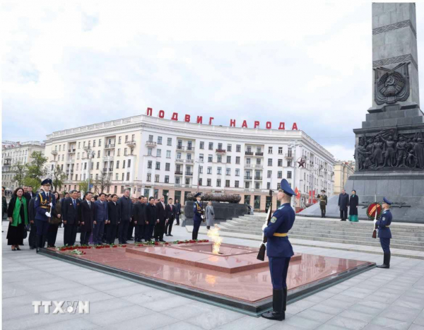 Vun đắp tình hữu nghị Việt Nam-Belarus ngày càng bền chặt -0
