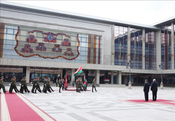 Lễ đón Tổng Bí thư Tô Lâm thăm cấp Nhà nước Cộng hòa Belarus -0