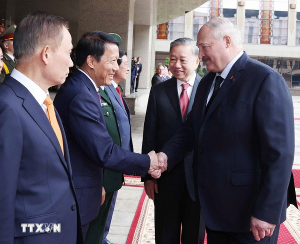 Lễ đón Tổng Bí thư Tô Lâm thăm cấp Nhà nước Cộng hòa Belarus -0