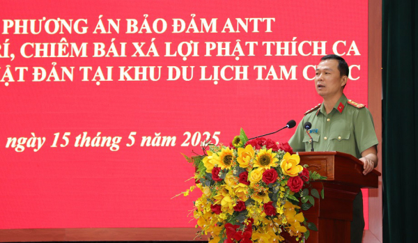 Hà Nam: Bảo đảm ANTT cung rước, tôn trí, chiêm bái Xá lợi Đức Phật -0