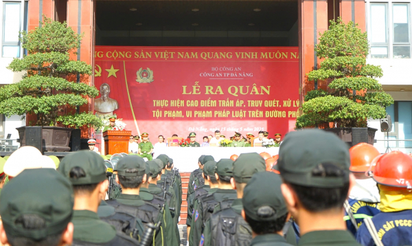 Mở đợt cao điểm truy quét, xử lý tội phạm trên đường phố Đà Nẵng -0