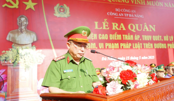 Mở đợt cao điểm truy quét, xử lý tội phạm trên đường phố Đà Nẵng -0