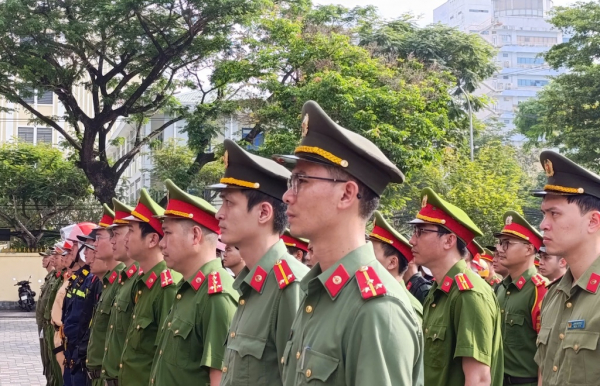 Mở đợt cao điểm truy quét, xử lý tội phạm trên đường phố Đà Nẵng -0