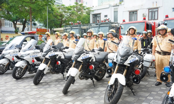 Mở đợt cao điểm truy quét, xử lý tội phạm trên đường phố Đà Nẵng -0