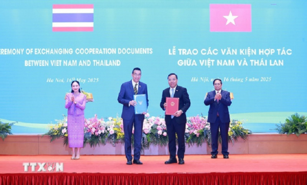 Tuyên bố chung Việt Nam-Thái Lan về nâng cấp lên Đối tác Chiến lược Toàn diện -0