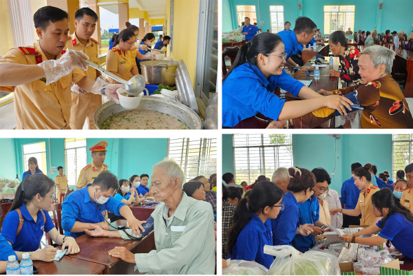 Tuổi trẻ Công an Sóc Trăng tổ chức về nguồn và an sinh xã hội -0