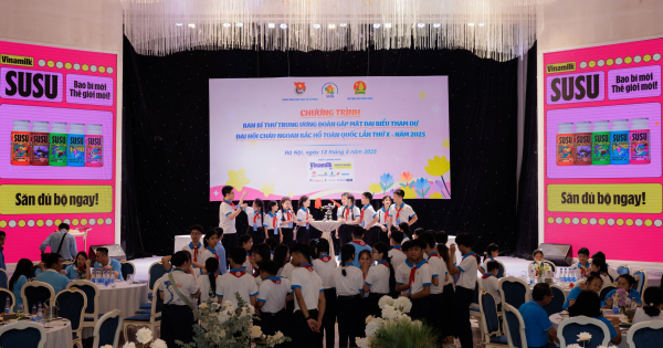 Vinamilk tiếp sức “Búp măng non”, viết tiếp hành trình Cháu ngoan Bác Hồ -0