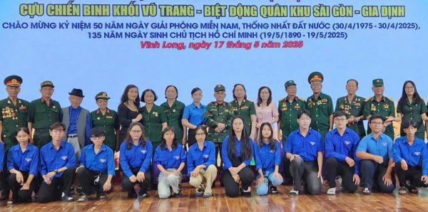 Trường Đại học Cửu Long tổ chức giao lưu với cựu chiến binh Khối vũ trang Biệt động Quân khu Sài Gòn - Gia Định -0