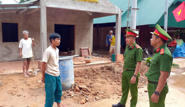 Điểm sáng trong sắp xếp dân cư thích ứng biến đổi khí hậu tại biên giới của Quảng Nam -0