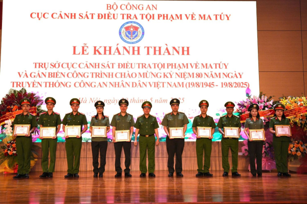 Khánh thành trụ sở Cục Cảnh sát điều tra tội phạm về ma túy -0