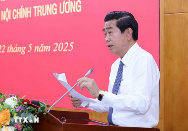 Công tác nội chính phải hướng mục tiêu giữ vững ổn định để phát triển đất nước -0