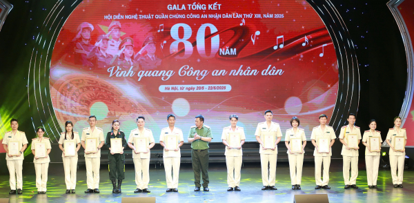 Bế mạc và trao giải Hội diễn nghệ thuật quần chúng CAND lần thứ XIII, năm 2025 -0