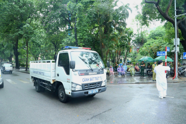 Công an TP Hà Nội đảm bảo tuyệt đối an ninh, an toàn Lễ Quốc tang nguyên Chủ tịch nước Trần Đức Lương -2