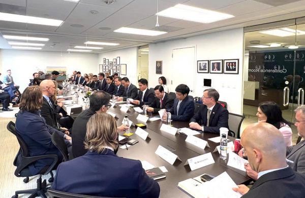 Deputy Minister Pham The Tung has talks with U.S. businesses -0