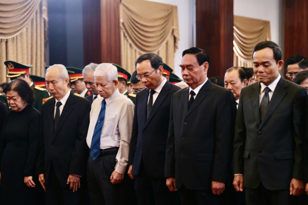 Lễ truy điệu nguyên Chủ tịch nước Trần Đức Lương tại TP Hồ Chí Minh -0