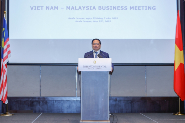 Thủ tướng kêu gọi doanh nghiệp phát huy sứ mệnh kết nối trong ASEAN và giữa Việt Nam - Malaysia -0