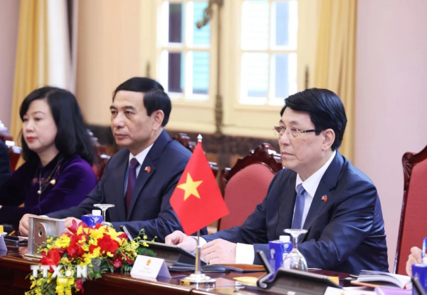 Chủ tịch nước: Quyết tâm đưa quan hệ Việt Nam-Pháp đi vào thực chất và hiệu quả -0