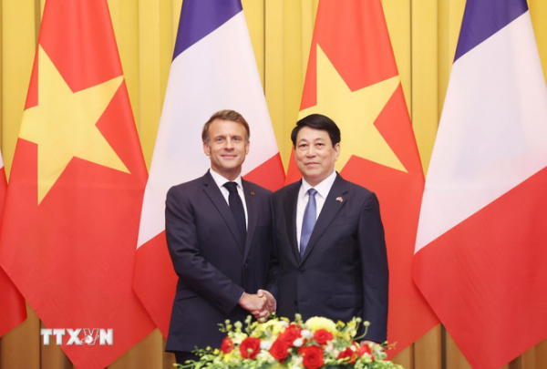 Chủ tịch nước: Quyết tâm đưa quan hệ Việt Nam-Pháp đi vào thực chất và hiệu quả -0