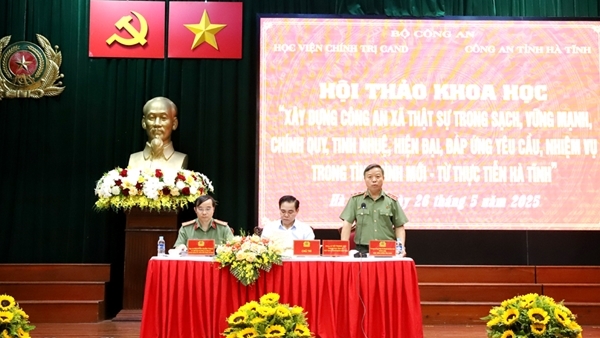 Đánh giá kết quả thực hiện nhiệm vụ xây dựng Công an xã trong tình hình mới