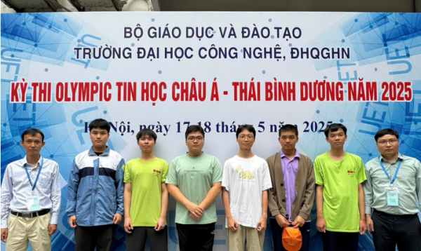 Việt Nam xếp vị trí thứ 5 tại Kỳ thi Olympic Tin học Châu Á năm 2025 -0