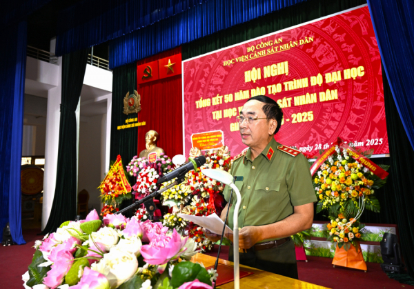 Phấn đấu đưa Học viện CSND trở thành cơ sở giáo dục trọng điểm quốc gia, uy tin tầm cỡ khu vực và quốc tế -0