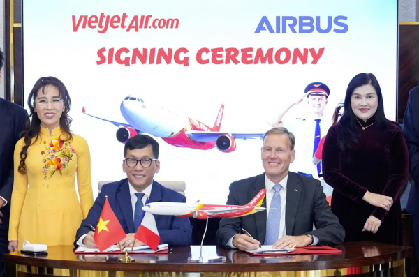 Vietjet đặt mua 20 máy bay A330neo, thúc đẩy hợp tác kinh tế Việt – Pháp và Châu Âu -0