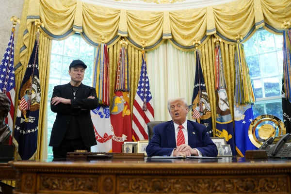 Ông Trump nói lời tạm biệt với tỷ phú Elon Musk -0