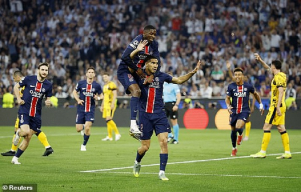 Paris Saint-Germain lần đầu vô địch Champions League -0