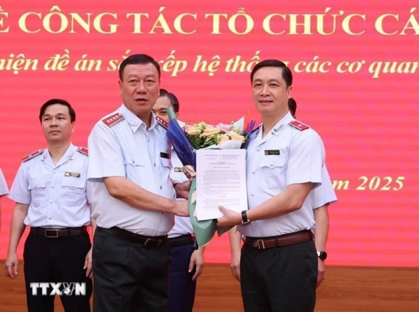 Thanh tra Chính phủ công bố các quyết định tiếp nhận, bổ nhiệm cán bộ -0