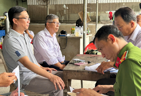 Kiểm tra cơ sở giết mổ heo cho công ty C.P từng giao sản phẩm về Sóc Trăng năm 2022 -0