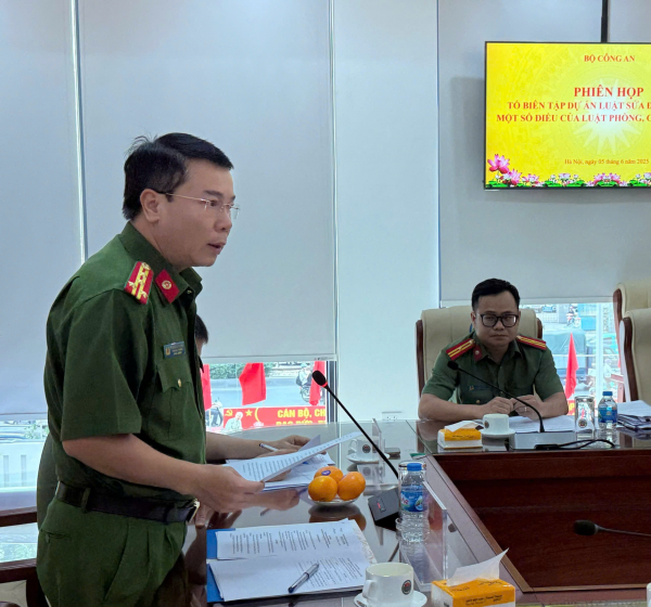 Phiên họp Tổ biên tập Dự án Luật sửa đổi, bổ sung  một số điều của Luật phòng, chống ma túy -0
