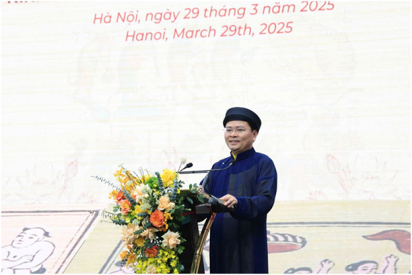 “Tinh hoa văn hóa Bắc Ninh - Sắc màu tranh Đông Hồ” rực rỡ tại Hà Nội -0