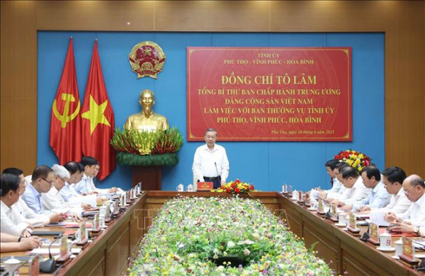 Tổng Bí thư: Tạo điều kiện phát triển các hành lang kinh tế xuyên suốt từ đồng bằng - trung du - miền núi -0