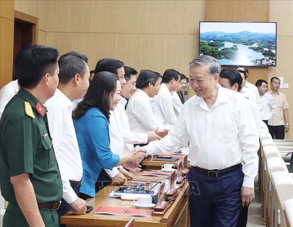 Tổng Bí thư: Tạo điều kiện phát triển các hành lang kinh tế xuyên suốt từ đồng bằng - trung du - miền núi -0