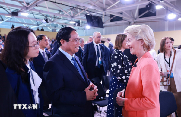 Thủ tướng Phạm Minh Chính gặp các Lãnh đạo Liên minh châu Âu -0